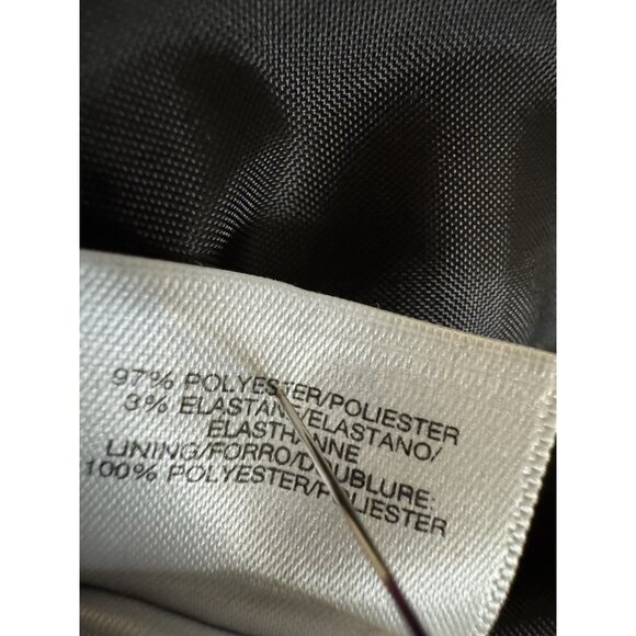 Kasper Suit Jacket Blazer 14 Red Classic 1 Button Stretch Office Career - Picture 10 of 12